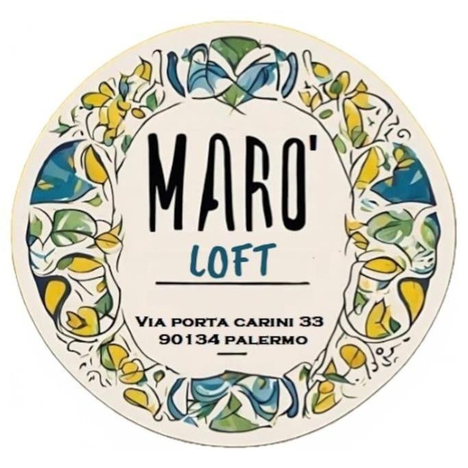 Maro Loft Al Capo Lägenhet Palermo Exteriör bild
